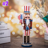 Wooden,Nutcracker,Soldier,Vintage,Handcraft,Puppet,Christmas