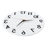 Reverse,Clock,Modern,Backwards,Counter,Clockwise,Watch