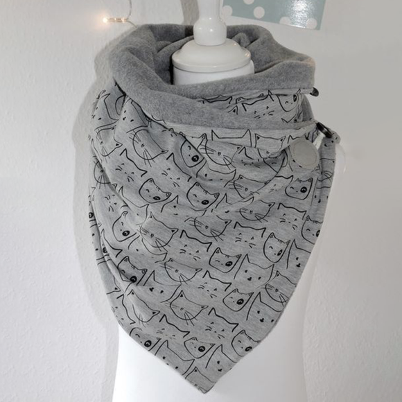 Women,Cotton,Thick,Winter,Outdoor,Casual,Cartoon,Pattern,Scarf,Shawl