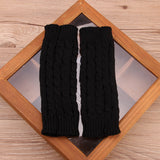 Women,Winter,Warmer,Gloves,Thick,Crochet,Knitting,Fingerless,Gloves