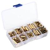 Suleve,M4BH2,180Pcs,Brass,Column,Standoff,Support,Spacer,Pillar,Board