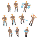 50Pcs,Scale,Model,Workers,Figures,Sandboxie,Train,Track,Railroad,People