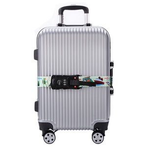 IPRee,Polyester,Adjustable,Digits,Password,Safety,Luggage,Strap,Outdoor,Travel,Suitcase,Belts