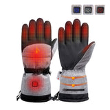 Control,Winter,Electric,Heated,Gloves,Outdoor,Thermal,Gloves,Waterproof,Battery,Powered,Skiing,Cycling