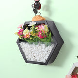 Modern,Simple,Hexagon,Hanging,Storage,Shelf,Flower,Plant,Bookshelf,Office,Decorations,Stand