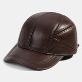 Genuine,Leather,Adjustable,Round,Protection,Large,Baseball