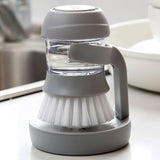 Household,Kitchen,Washing,Utensils,Brush,Liquid,Washing,Dispenser,Brush,Brushes,Cleaning