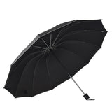125CM,Large,Automatic,Umbrella,Reflective,Strip,Women,Family,Windproof,Umbrella