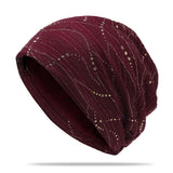 Women,Ethnic,Cotton,Breathable,Beanie,Fashion,Print,Brimless