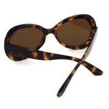 Women,Round,Shape,Frame,Hawksbill,Personality,Casual,Outdoor,Protection,Sunglasses