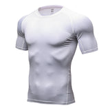 YUERLIAN,Compression,Shirts,Fitness,Training,Tights,Sport,Tracksuits,Jogging,Sportswear,Short,Sleeve,Bodybuilding