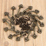 20pcs,4.8x1.5cm,Cabinet,Handles,Knobs,Bronze,Charm,Connectors,Screws