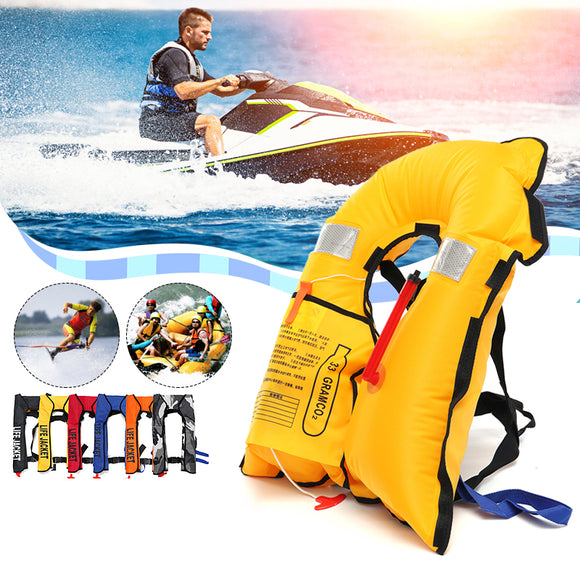 Adult,Automatic,Inflatable,Jacket,Buoyancy,wiming,Fishing,Survival,Outdoor,Water,Sport,Surfing