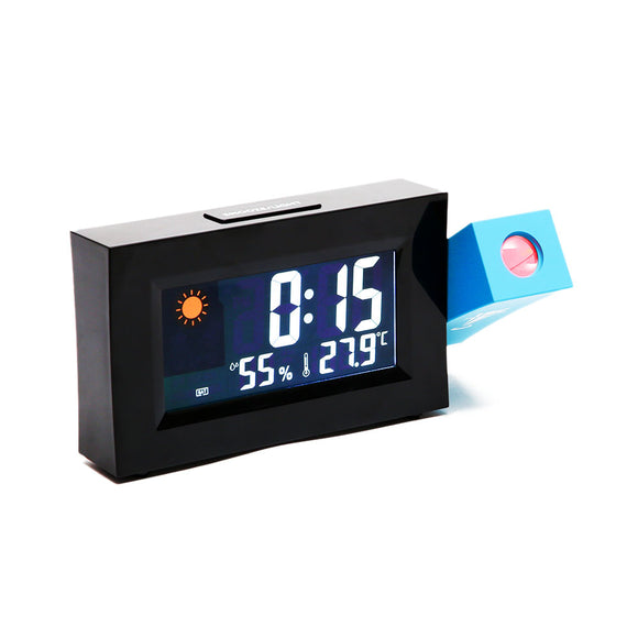 Loskii,Electric,Weather,Forecast,Clock,Projection,Color,Screen,Power,Supply,Temperature,Humidity,Display,Alarm,Clock