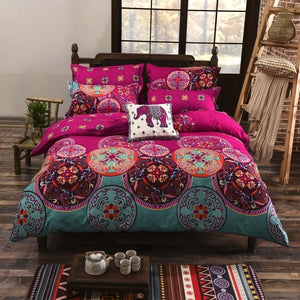 Winter,Bohemian,Mandala,Comforters,Duvet,Cover,Pillow,Quilt,Cover,Bedding,Bedroom