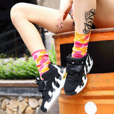 Women,Colorful,Cotton,Socks,Casual,Thick,Printing,Socks