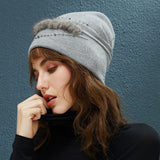 Women,Outdoor,Winter,Thicken,Beanie,Earmuffs,Flexible