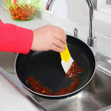 Silicone,Cleaning,Scraper,Spatula,Brush,Kitchen,Cleaning,Brush