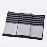 Classic,Winter,Knitted,Shawl,Striped,Windproof,Thickening,Scarf,Ultra,Gaiters