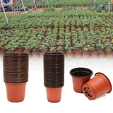 50Pcs,Plastic,Nursery,Flowerpot,Plant,Seedlings,Planter,Containers,Sizes