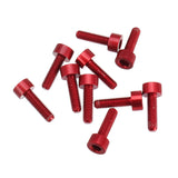 Suleve,M3AH2,10pcs,M3x10mm,Socket,Screws,Aluminum,Alloy