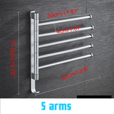 Bathroom,Swivel,Towel,Mounted,Heavy,Towel,Shelf,Towel,Holder