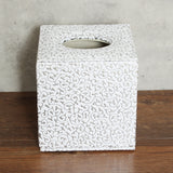 Square,Leather,Tissue,Toilet,Holder,Cover,Paper,Decor,Silver