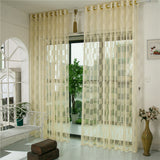 Panel,Pattern,Tulle,Sheer,Curtains,Bedroom,Living,Hollow,Window,Screening