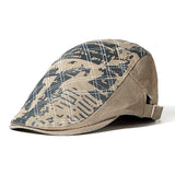 Cotton,Beret,Printed,Adjustable,Foward,Casual,Outdoor,Visor