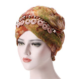 Women,Necklace,Scarf,Ethnic,Turban,Scarf