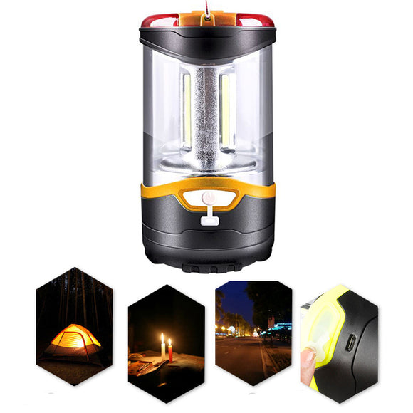 IPRee,Portable,Camping,Lantern,Modes,Rechargeable,Emergency,Light,Night