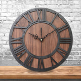 Emoyo,ECY016,Wooden,Craft,Roman,Digital,Clock,Office,Decorations