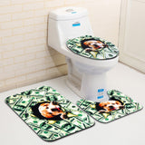 Bathroom,Washable,Carpet,Animal,Bathroom,Toilet,Cover