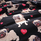 Bedding,Animal,Lovely,Printing,Quilt,Cover,Pillowcase