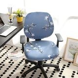 Swivel,Cover,Elastic,Computer,Office,Chair,Cover,Washable,Removable,Chair,Cover,Buisness,Office,Supplies
