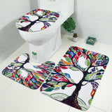 Pattern,Prints,Bathroom,Shower,Curtain,Toilet,Cover