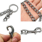 Double,Puppy,Coupler,Chain,Leash,Walking