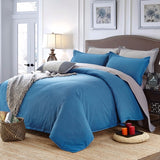 Honana,Solid,Color,Bedding,Duvet,Cover,Linen,Include,Sheet,Pillowcase