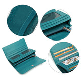 Women,Retro,Hollow,Wallet,Leather,Purse,Money,Holder,Handbag,Camping,Travel