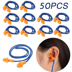 Pairs,Silicone,Plugs,Reusable,Hearing,Protection,Sleeping,Noise,Traveling,Studying,Earplugs