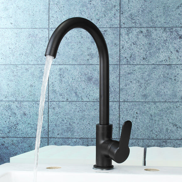 Black,Copper,Kitchen,Faucet,Rotation,Single,Lever,Water,Basin,Mixer