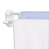 Towel,Holder,WHITE,Double,Storage