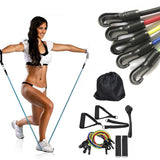 11PCS,30LBS,Resistance,Bands,Workout,Fitness,Training,Tubes,Indoor,Exercise,Tools