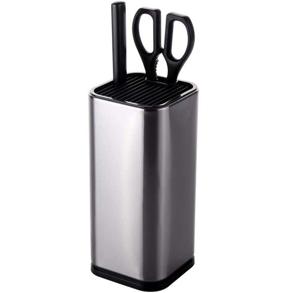 KITCHENDAO,Stainless,Steel,Coating,Kitchen,Knife,Scissors,Block,Storage,Holder,Space,Saver,Drier