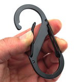 Outdoor,Equipment,Large,Safety,Buckle,Stainless,Steel,Carabiner,Climbing,Hiking,Keychain