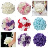 Crystal,Artificial,Flower,Bridesmaid,Bouquet,Bridal,Wedding,Decorations