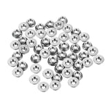 Suleve,M4SN3,50Pcs,Stainless,Steel,Serrated,Flange