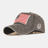 Unisex,Cotton,Classical,Casual,America,Pattern,Sunvisor,Baseball