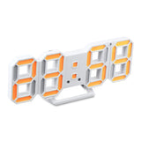 Loskii,Creative,Charging,Digits,Display,Adjustable,Brightness,Alarm,Clock