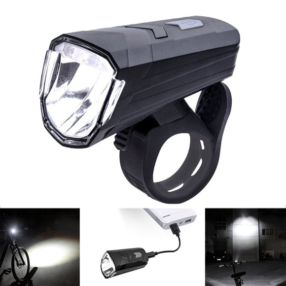 XANES,550LM,Waterproof,Rechargeable,Bicycle,Front,Light,Reflectors,Safety,Warning,Light